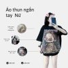 Áo in hình cô gái