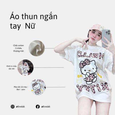 Áo phông hello kitty