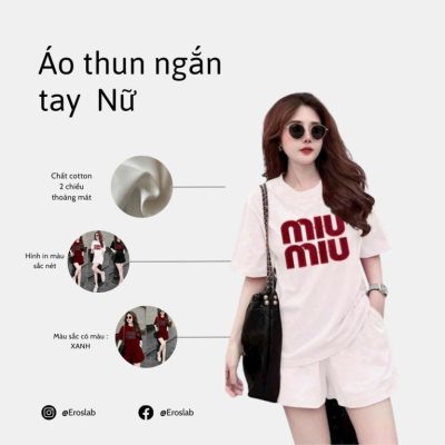 Áo phông ngắn tay nữ