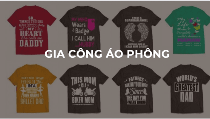 Gia công áo phông